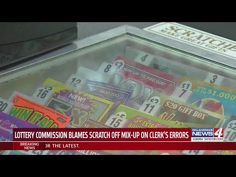 Lottery Commission blames scratch off mix-up on clerk's errors
