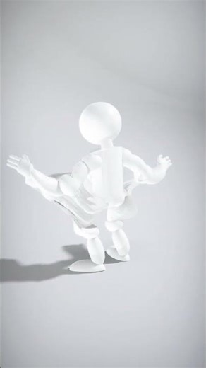 Stylized Robot Character with Mechanical Arm - AI Rigged 3D Character