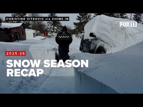 How much snow did Northeast Wisconsin get in 2025-26? Meteorologist Phil DeCastro has the stats