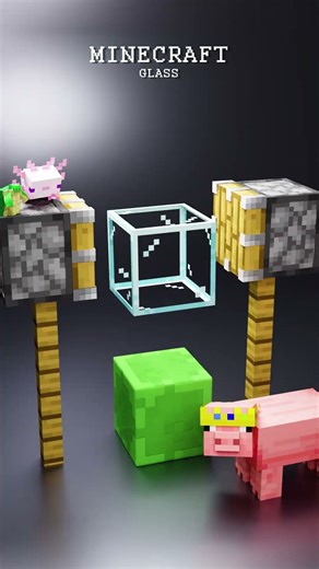 Minecraft Vs Real Life: You Forgot Me…? 🐷🐷🐷 #minecraft #3danimation #animation #3dart