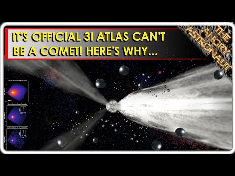It's official! 3I Atlas CAN'T BE A COMET! New Hubble and James Webb analysis proves it!
