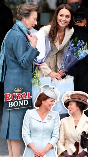 👑 A Special Moment Between Princess Anne and the Princess of Wales 👑 #shorts