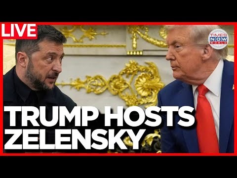 TRUMP-ZELENSKYY SUMMIT LIVE | Trump & Zelenskyy Discuss Final Terms for Peace in Ukraine