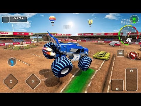 Monster Truck Demolition Derby 3D - Extreme Crash Car Racing - Android GamePlay