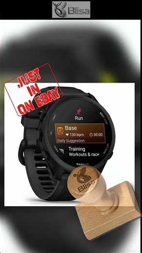 Fitness : Garmin Forerunner 70 Running Smart Watch GPS Heart Rate Health Tracker Black
