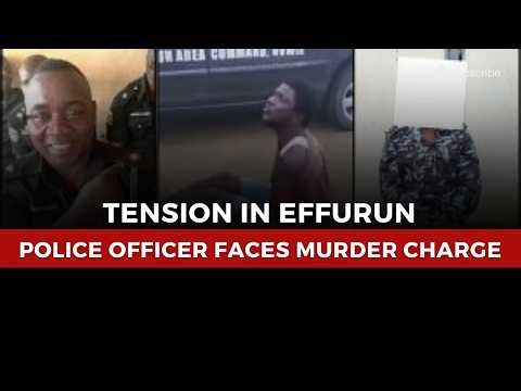 Effurun Killing Sparks Protests: Officer Faces Disciplinary Action After Shooting