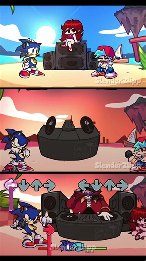 FNF vs Sonic Jam Mod - Friday Night Funkin' Game - Cutscene + Gameplay