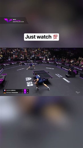Everyone was STUNNED by this point! 😳🔥 Just WOW!#WTTMontpellier #TableTennis