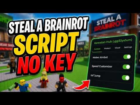 [ALL NEW] Steal A Brainrot Roblox Script *No Key* | Best Roblox Script - Delta Executor