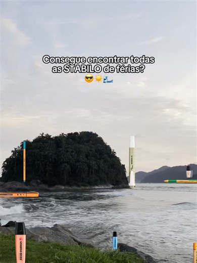 Desafios de Férias com Materiais STABILO