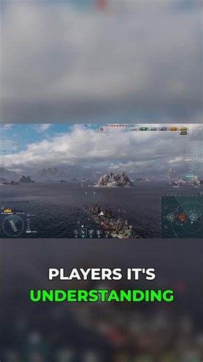 Most Players Get This Wrong in World of Warships #worldofwarships #shorts #tactics