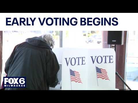 Wisconsin election: Early in-person voting starts Tuesday | FOX6 News Milwaukee