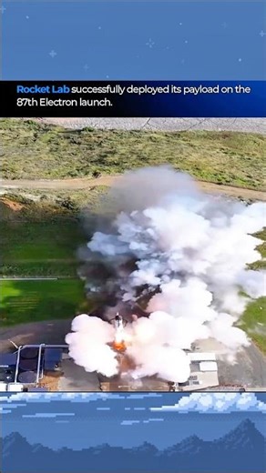 Rocket Lab Nails 87th Electron Launch! 🚀 JAXA Satellites Deployed