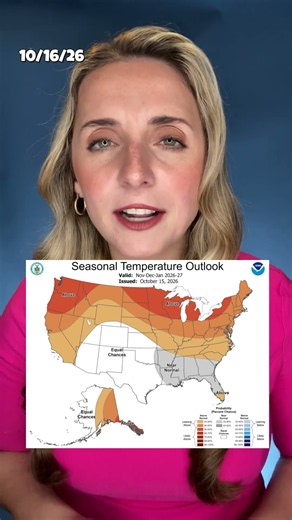 NOAA releases late fall, early winter seasonal forecast