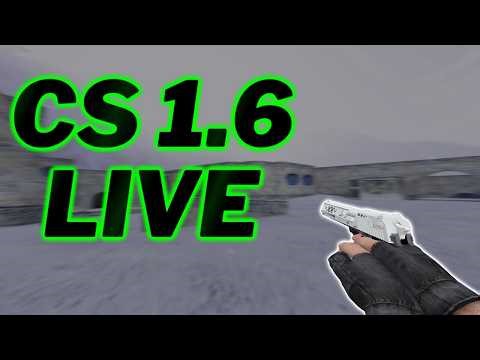 Counter-Strike 1.6 LIVE 💀 | Competitive Gameplay | V3CLTX