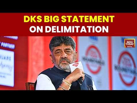 DKS talks about Discrimination, Delimitation & B'luru Growth | India Today Roundtable Karnataka