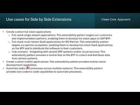 Side by Side Extensibility Cont Part 11