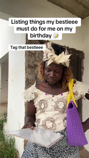 Birthday List: Things My Bestie Must Do For Me 📝