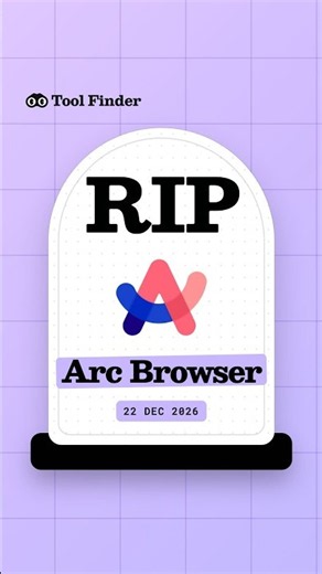 RIP Arc Browser