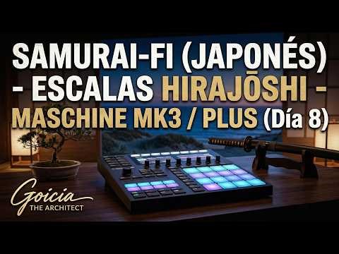 Samurai Lo-Fi japonés MASCHINE MK3 / PLUS - Dia 8 LIBRO DE REGALO PEDILO