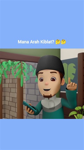 Mana Arah Kiblat?? 🤔🤔 | Omar & Hana