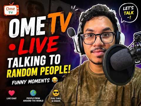 Talking To Random People LIVE 😭 | OmeTV Funny Moments