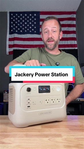 The Jackery Explorer 1000 v2 portable power station keeps you powered anywhere! #jackery #portablepower #powerstation #powerbank #solarpower