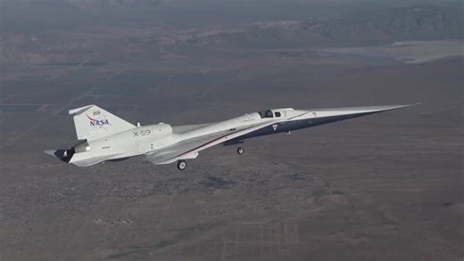 NASA X-59 supersonic aircraft's first flight - highlights and team reflections