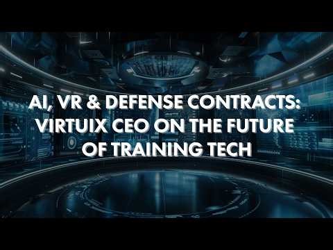 AI, VR & Defense Contracts: Virtuix CEO on the Future of Training Tech