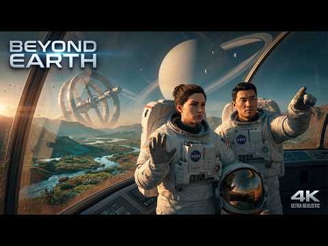Beyond Earth:Future Space Stations | Mars Terraforming & Saturn Rising – 4K Beyond Earth | Astrogen
