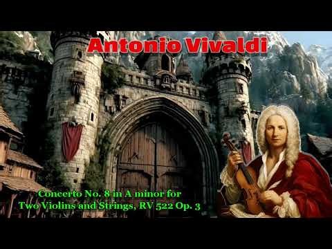 Antonio Vivaldi - Concerto No. 8 in A minor for Two Violins and Strings, RV 522 Op. 3