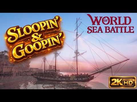 New Sloop Goofin! | World of Sea Battle LIVE (2K HD)