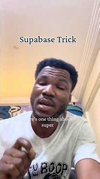 Supabase trick and tips on how to prevent your project from being paused #supabase #programming