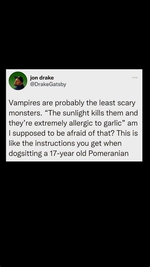 vampires are not that scary | Subscribe for more #motivation 😊👍