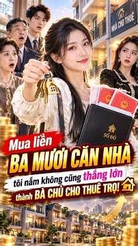 Mua liền ba mươi căn nhà, tôi nằm không cũng thắng lớn thành bà chủ cho thuê trọ