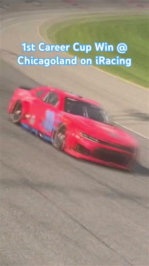 1st Career Cup Win @ Chicagoland on iRacing