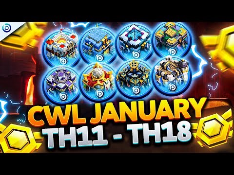 The NEW BEST CWL and WAR BASE LINKS For Every Town Hall in CoC 2026 | Clash of Clans Base Layouts