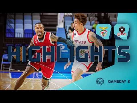 SL Benfica v Lions de Geneve | Extended Highlights | #BasketballCL 2026-27 | Qualification Rounds