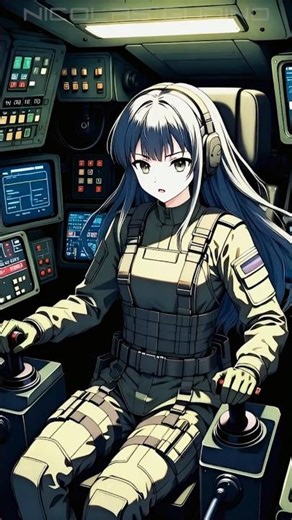 BMPT-72 Terminator Anime Executioner Goddess! 💥 #WarThunder #Gaming #videogames #shorts #GudinoAi