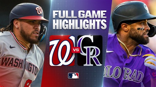 NATIONALS vs. ROCKIES: Official Full Game Highlights (July 20) | 2026 MLB Season