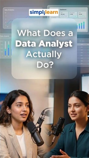 What Does A Data Analyst Do? | Skills, Salary, Roles, And Responsibilities | #Shorts | #Simplilearn