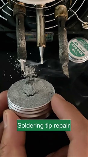 Soldering tip repair easy repair, shines like new #SolderingTip