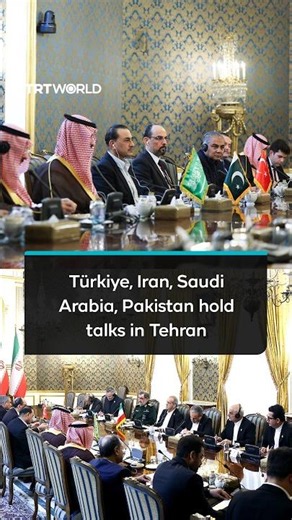 Türkiye, Iran, Saudi Arabia, and Pakistan hold talks in Tehran