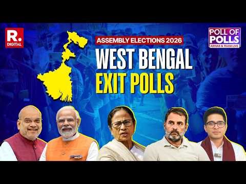 Poll of Polls Predicts Mamata Banerjee Ouster As BJP Set For Majority Mark In Bengal | Arnab LIVE
