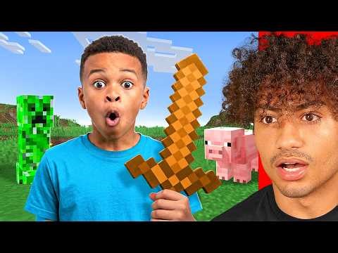 KIDS GET STUCK IN MINECRAFT!