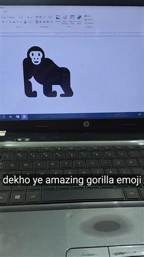 Gorilla 🦍 in MS Word | MS word Symbol shortcut keys