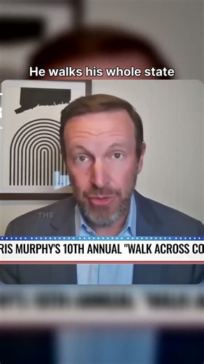Chris Murphy Walks Across Connecticut Every Year