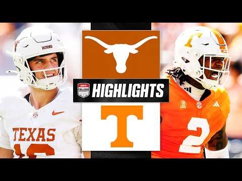 Texas Longhorns vs. Tennessee Volunteers | Full Game Highlights | ESPN College Football