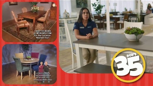 Bob's Discount Furniture TV Spot, 'Thanksgiving: A Lot Has Changed: Dining Sets'