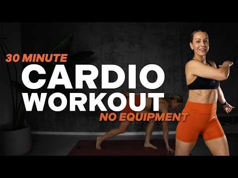30 MIN INTENSE CARDIO WORKOUT | FULL BODY BURN | PUSH YOUR LIMITS | FEEL UNSTOPPABLE | No Equipment
